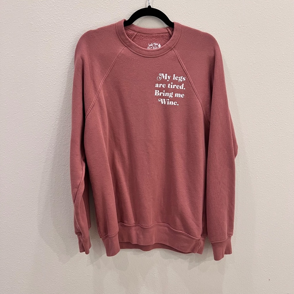 Sarah Marie Design Studio Crewneck in Rust Size L
